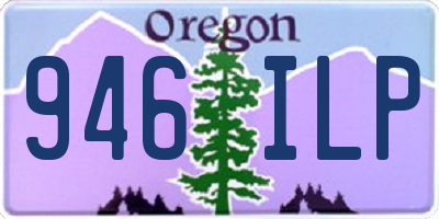 OR license plate 946ILP
