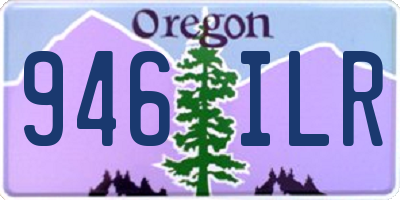 OR license plate 946ILR