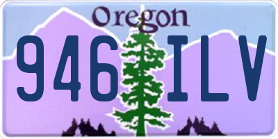 OR license plate 946ILV