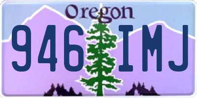 OR license plate 946IMJ