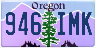 OR license plate 946IMK