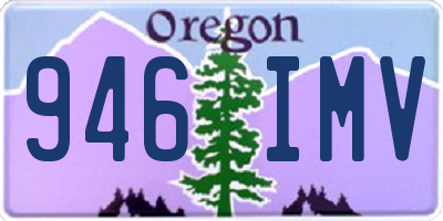 OR license plate 946IMV