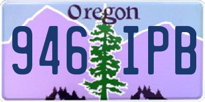 OR license plate 946IPB