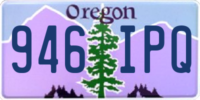 OR license plate 946IPQ