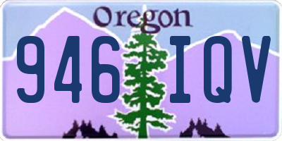 OR license plate 946IQV