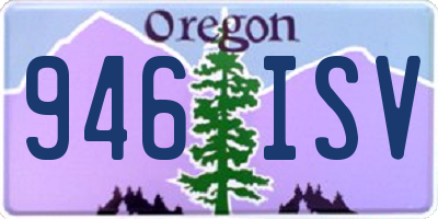 OR license plate 946ISV
