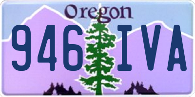OR license plate 946IVA