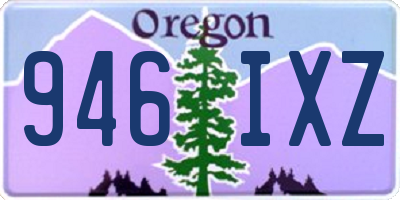 OR license plate 946IXZ