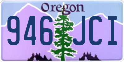 OR license plate 946JCI