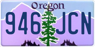 OR license plate 946JCN