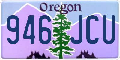 OR license plate 946JCU