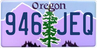 OR license plate 946JEQ