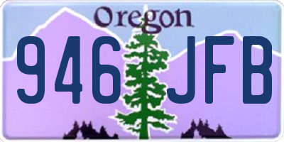 OR license plate 946JFB