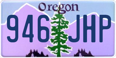 OR license plate 946JHP