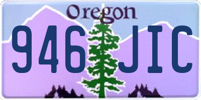 OR license plate 946JIC