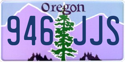 OR license plate 946JJS