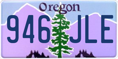 OR license plate 946JLE