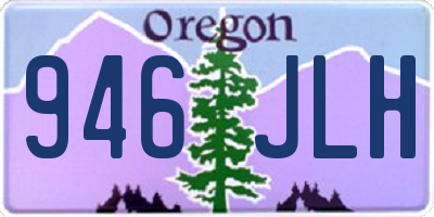 OR license plate 946JLH