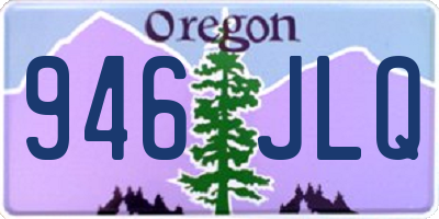 OR license plate 946JLQ