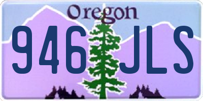 OR license plate 946JLS