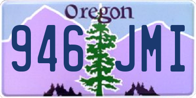 OR license plate 946JMI