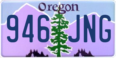 OR license plate 946JNG