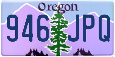 OR license plate 946JPQ
