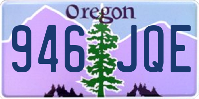 OR license plate 946JQE