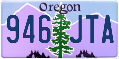 OR license plate 946JTA