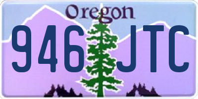 OR license plate 946JTC