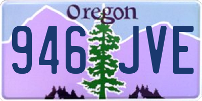 OR license plate 946JVE