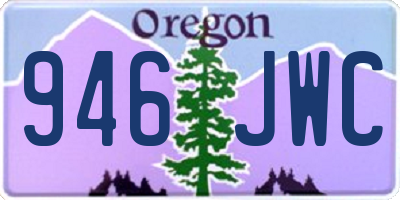 OR license plate 946JWC