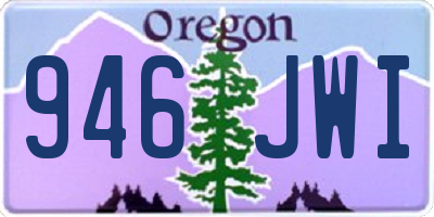 OR license plate 946JWI
