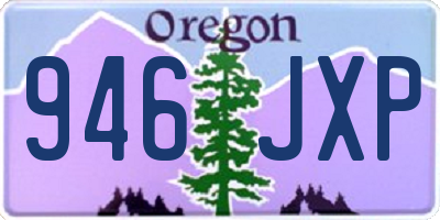 OR license plate 946JXP