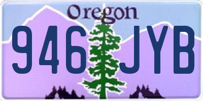 OR license plate 946JYB