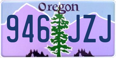 OR license plate 946JZJ