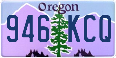 OR license plate 946KCQ