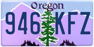 OR license plate 946KFZ