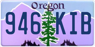 OR license plate 946KIB