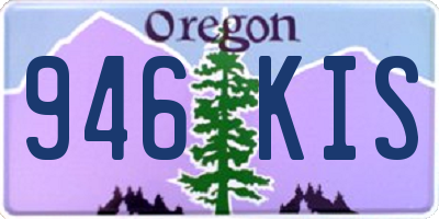 OR license plate 946KIS