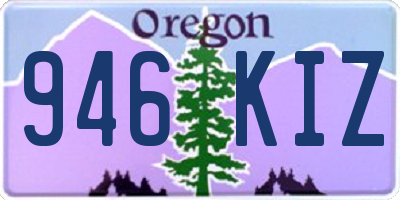 OR license plate 946KIZ