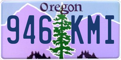 OR license plate 946KMI