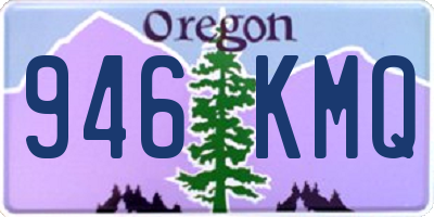 OR license plate 946KMQ