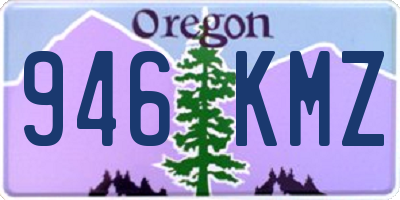 OR license plate 946KMZ