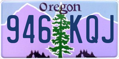 OR license plate 946KQJ