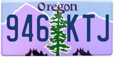 OR license plate 946KTJ