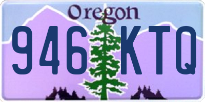 OR license plate 946KTQ