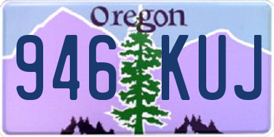 OR license plate 946KUJ