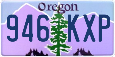 OR license plate 946KXP