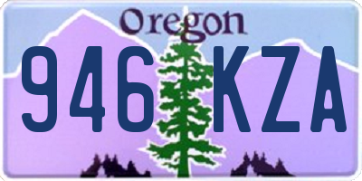 OR license plate 946KZA